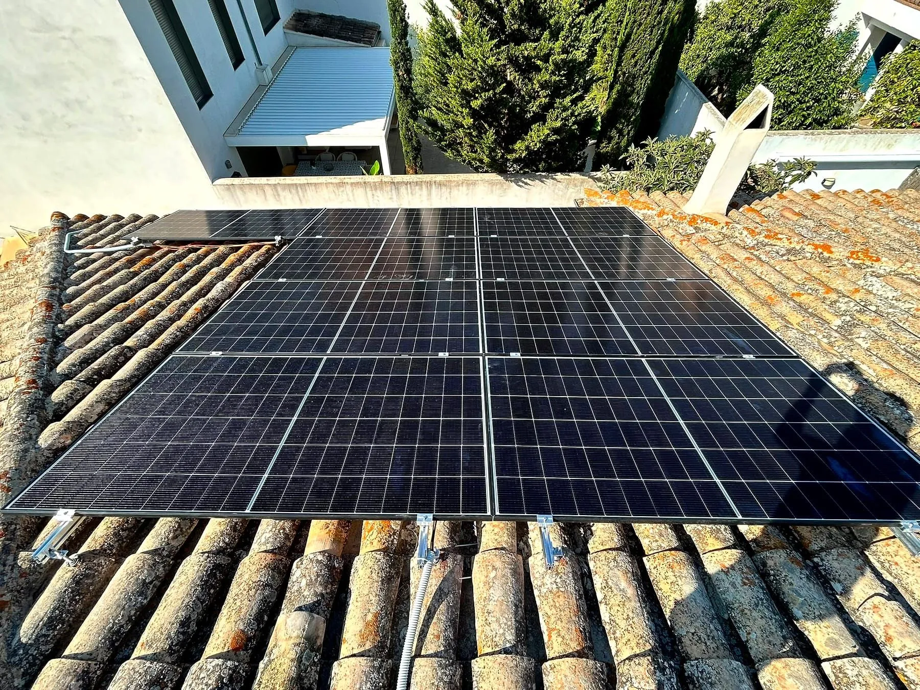 Instalación de placas solares en Andratx · Sysefen